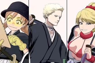 Personagens novos de BLEACH Mirrors High desenhados por Tite Kubo