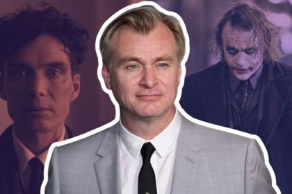 Christopher Nolan em evento de cinema