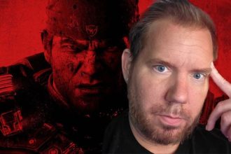 Cliff Bleszinski em evento de games
