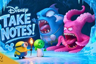 Minions e Monsters em imagem colorida e vibrante