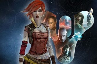 Imagem conceitual de Borderlands em novo estilo de jogo