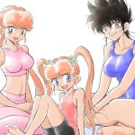 Ilustração de Tetsuhiro Koshita celebrando a adição de Noriko Hidaka e Misato Fukuen ao elenco.