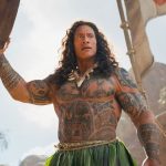 Dwayne Johnson como Maui no live-action de Moana
