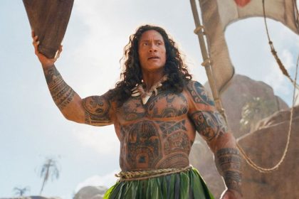 Dwayne Johnson como Maui no live-action de Moana