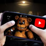 Imagem do jogo Five Nights at Freddy's jogável no YouTube