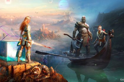 Capa do jogo God of War Laufey