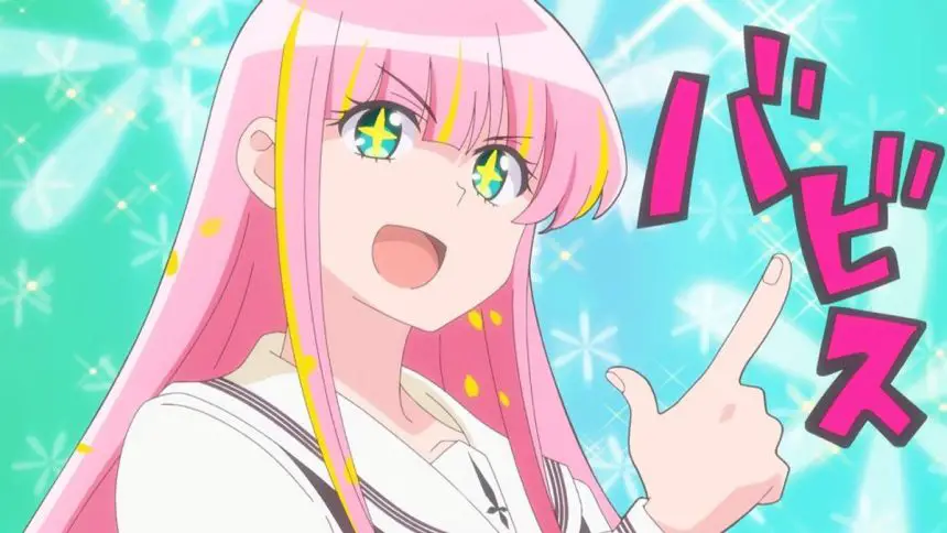 Capa do anime Hanaori-san Still Wants to Fight in the Next Life