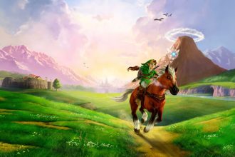 Capa do remake de Ocarina of Time