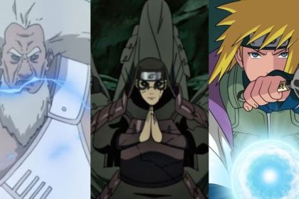 Hashirama Senju utilizando Wood Release em combate
