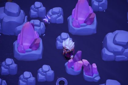 Ilustração de Rose Quartz em Moonlight Peaks
