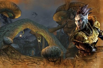 Morrowind jogável em console de duas telas