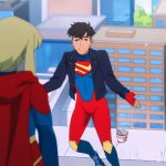 Cena do episódio 4 da terceira temporada de My Adventures With Superman