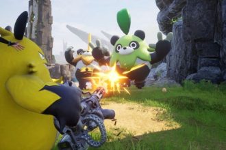 Jogadores jogando Palworld no Steam