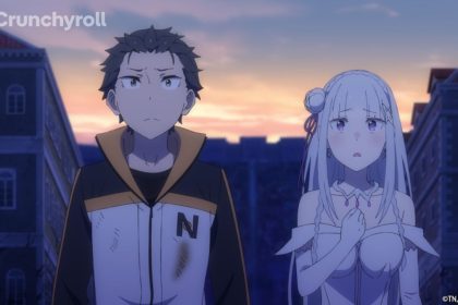 Ashnikko e Konomi Suzuki durante a entrevista sobre Re:ZERO.