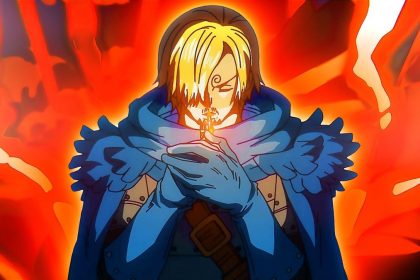 Sanji ativando seu Haki Supremo em One Piece