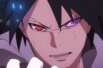Sasuke Uchiha em várias transformações