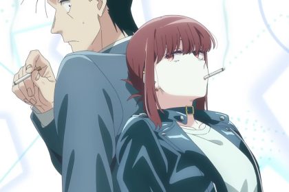 Anime Smoking Behind the Supermarket with You