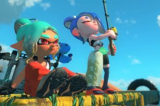 Imagem de Splatoon Raiders com personagens em ação