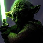 Yoda do lado sombrio em Star Wars