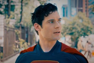 Cena do filme Superman de James Gunn