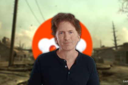 Todd Howard em evento da Bethesda