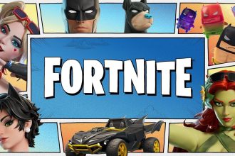 Banner do evento Hot Bat DC em Fortnite.