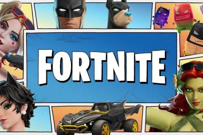 Banner do evento Hot Bat DC em Fortnite.