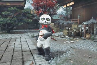 Onimusha: Descubra as Fantasias Secretas de Musashi - Fantasia de Panda
