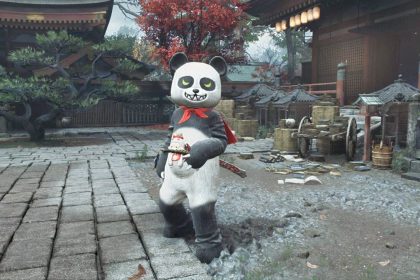 Onimusha: Descubra as Fantasias Secretas de Musashi - Fantasia de Panda