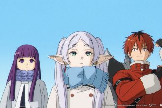 Ilustração inédita de Frieren marca 3 anos do anime - Frieren