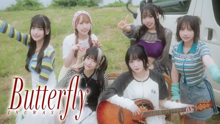 INUWASI estreia em animes com música ‘Butterfly’ - INUWASI Butterfly anime