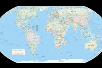 Mapas: A Política por Trás das Projeções Cartográficas - projeção Mercator