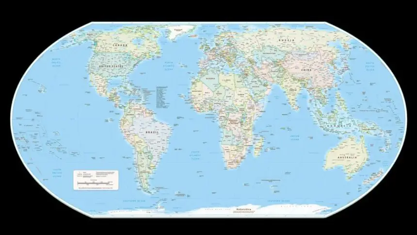Mapas: A Política por Trás das Projeções Cartográficas - projeção Mercator