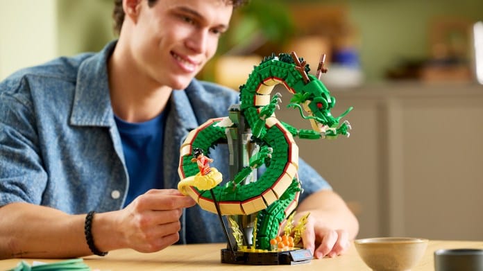LEGO Lança Set Inédito de Dragon Ball: Shenron & Goku 6 geeklando.com.br