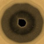 Descoberta Estrutura Decagonal no Polo Sul de Saturno - tempestade decagonal Saturno