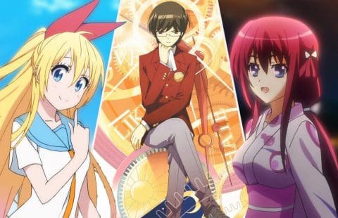 Melhores Animes Harem de Todos os Tempos - animes harem