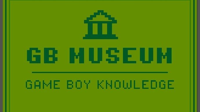 Game Boy Museum: O Cartucho Que Vira Museu - Game Boy Museum