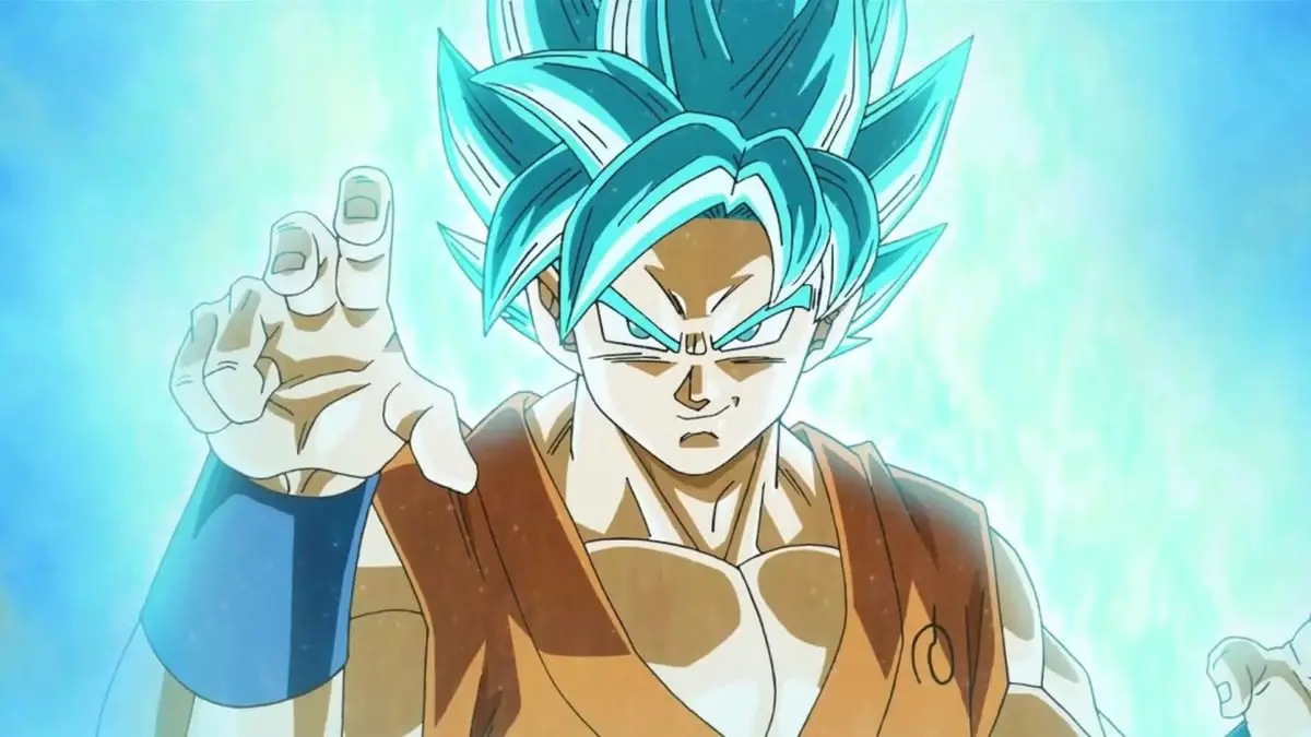 Nova Transformação de Goku Agita Dragon Ball Gekishi - Super Saiyan God SS Goku